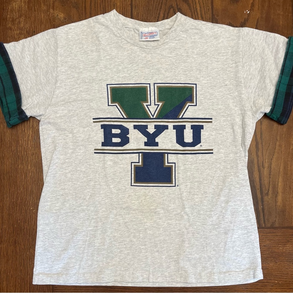 Vintage BYU Brigham Young Shirt Size Medium